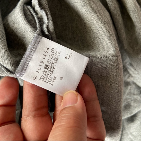 1- M. U. SPORTS Gray Embroidered Tunic Top - Picture 7 of 10